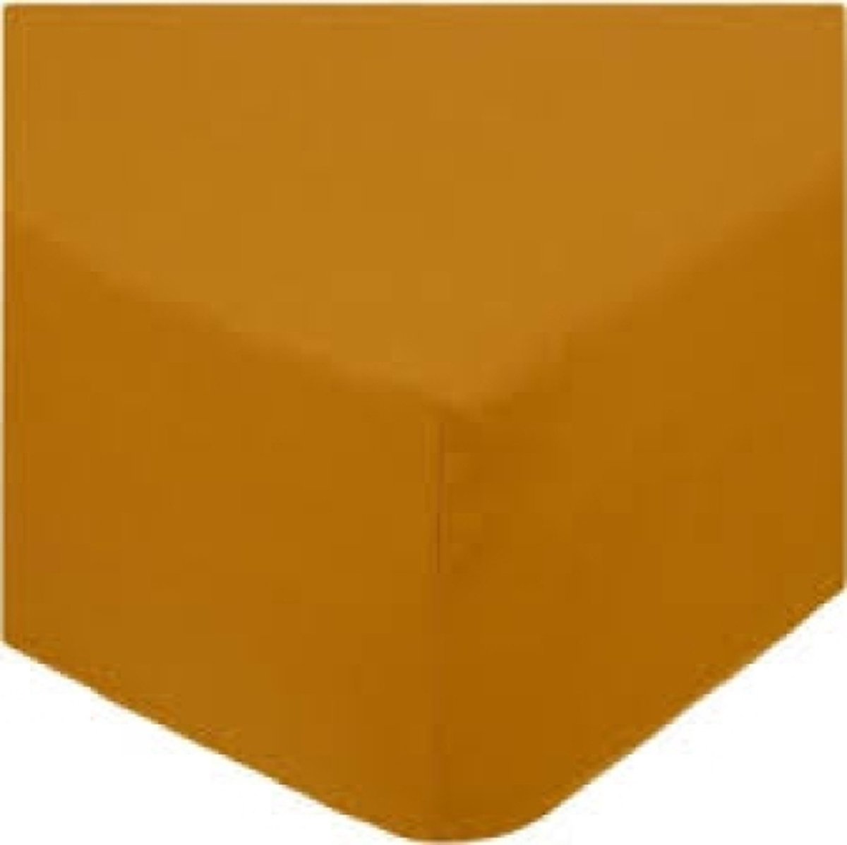 Dekbeddenwereld Jersey Stretch Hoeslaken - Extra Stretch Jersey Hoeslaken voor Matrassen – Premium Zacht, Ademend en Duurzaam met Elastiek Rondom voor een Veilige, Kreukvrije Pasvorm en Dagelijks Slaapcomfort - geel - 90 cm x 200 cm
