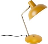 QAZQA milou - Moderne Bureaulamp - 1 lichts - H 380 mm - Geel -  Woonkamer | Slaapkamer | Keuken