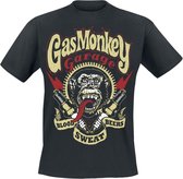 Gas Monkey Blood Sweat And Bears Red Heren T-shirt 3XL
