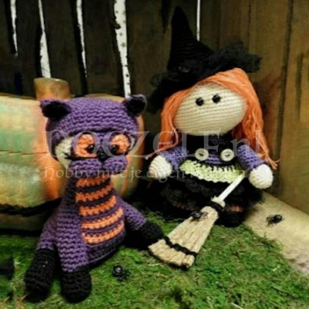 Haakpakket Funny Witchy set