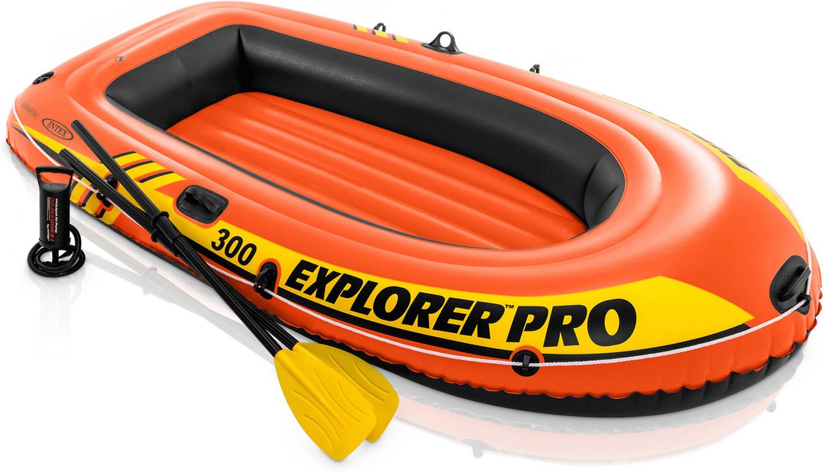 Intex Explorer Pro 300 Opblaasboot - 3 Persoons - bol.com