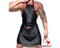 Latex Kookschort - Heren - Lingerie - Rollenspel - Penisgat - Rits - BDSM