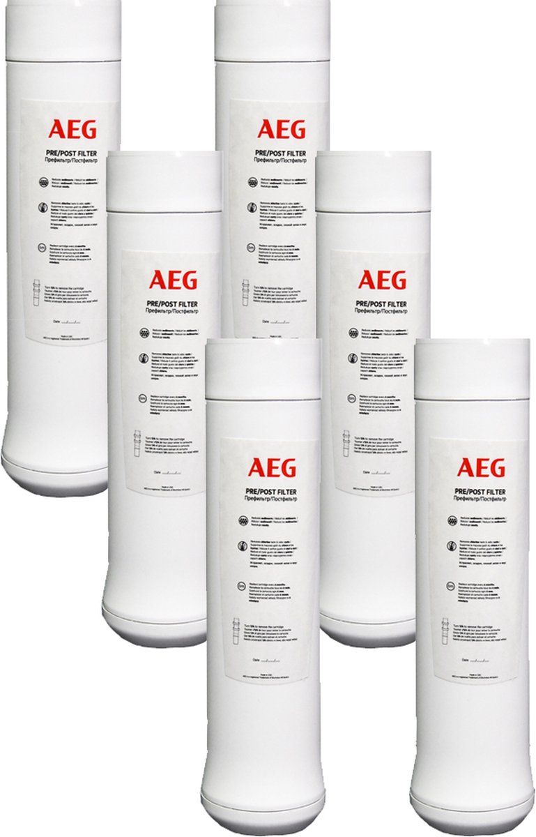 Powder Post Filter AEG 3 Pack Osmose Pre/Post Filters (AEGPPF) Vervanging voor AEGRO ...