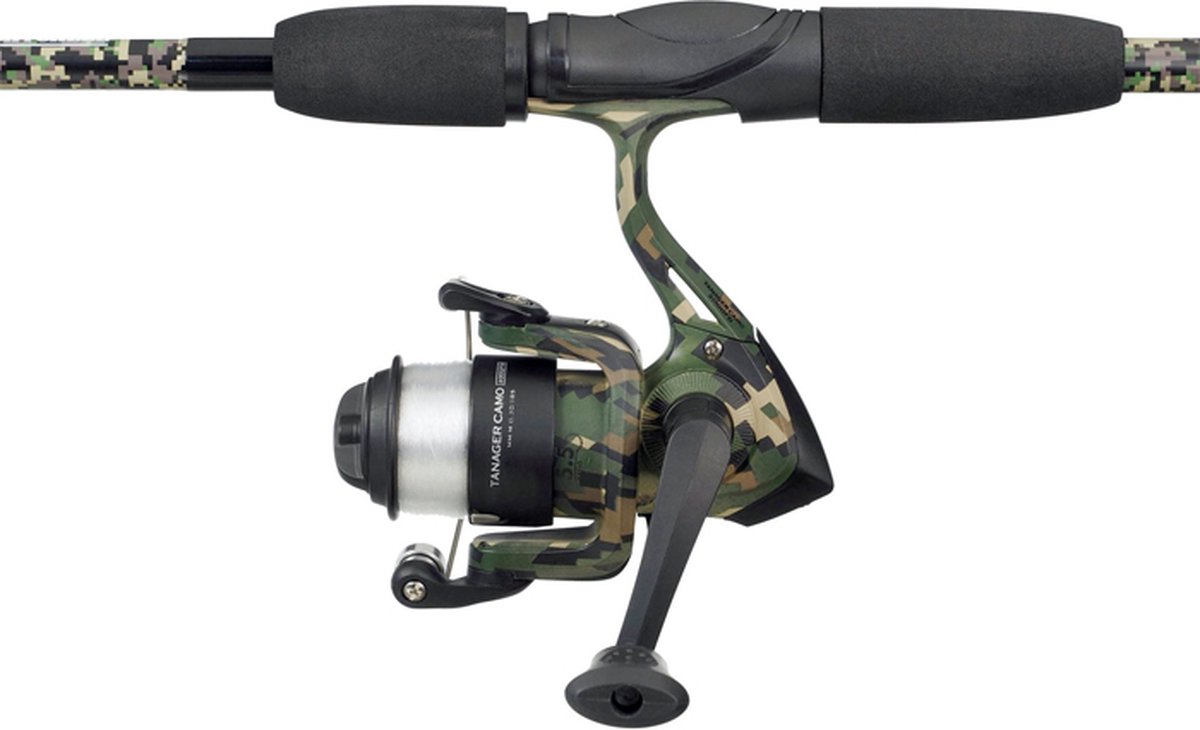 Mitchell Tanager Camo II Tele Spin Combo - Rod