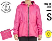 Roze regenjas Windbreaker van Perletti S