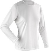 SPIRO RT254F Women´s Quick Dry Shirt - White - Maat XL (42)