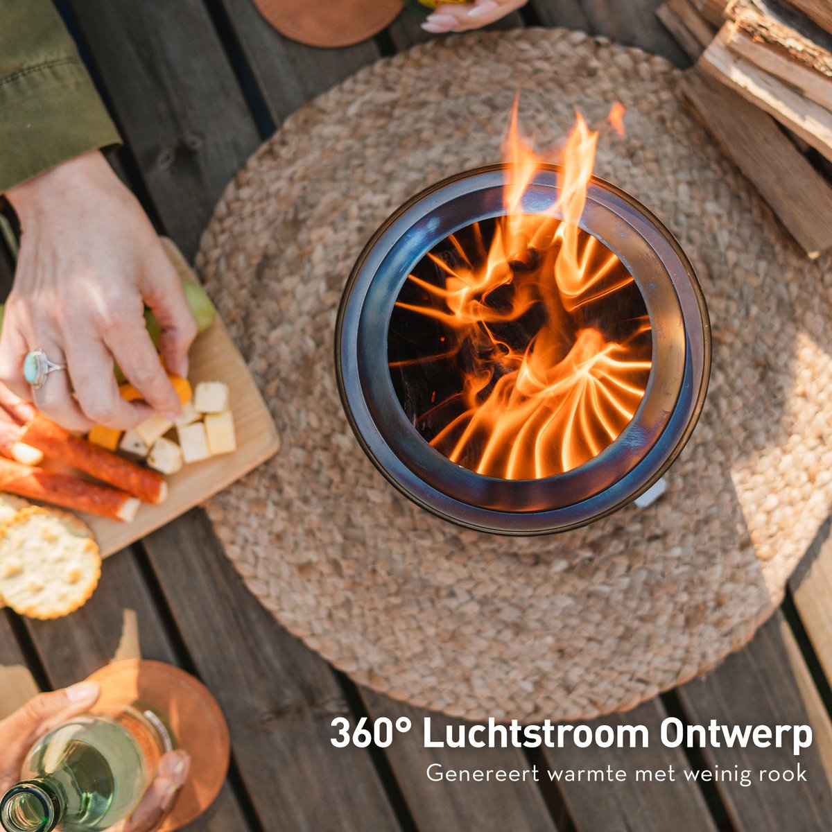 Solo Stove Mesa XL brasero de table - Inox