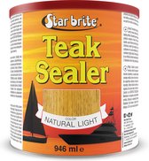 STAR BRITE Teak Sealer - Natural Light - Hoogwaardige Bescherming voor Teak & Hardhout - 946 ml