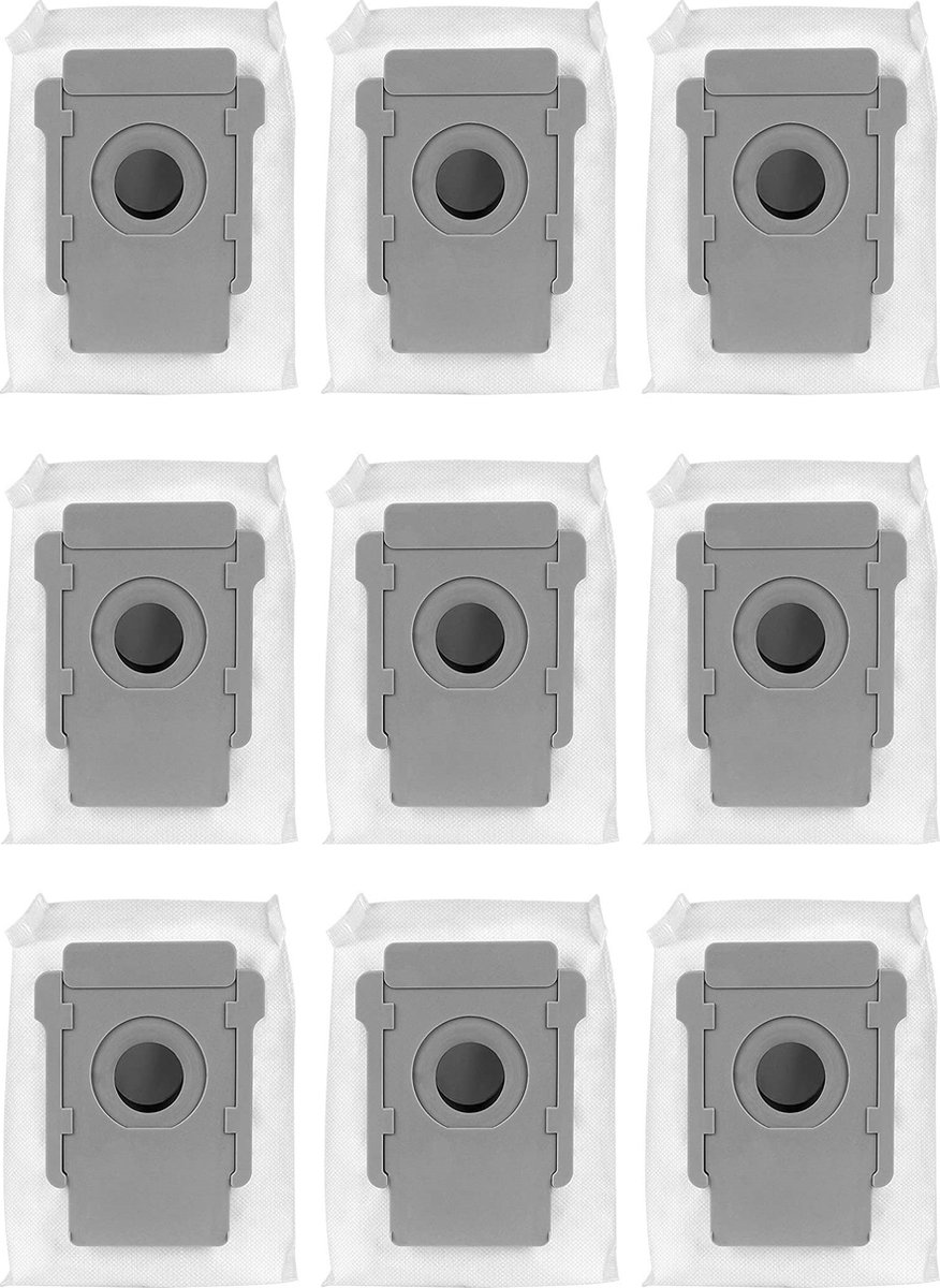 Stofzuigerzakken geschikt voor iRobot Roomba i3+ i6+ i7+ S9+ J9+ j7+ Robotstofzuiger - 9 stuks - van Zedar — afbeelding 2
