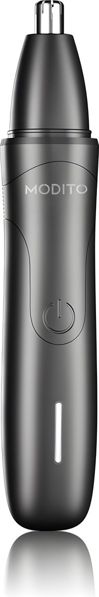 Bol.com Modito 2-in-1 Neustrimmer Pro - Oortrimmer - Waterbestendig - Mannen & vrouwen - Draadloos - Oplaadbaar - Zwart aanbieding