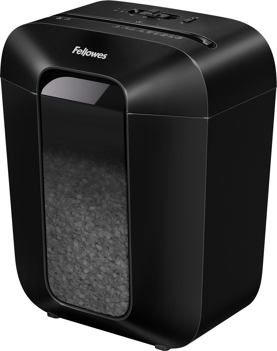 Fellowes LX41 Papiervernietiger / Papierversnipperaar – Mini‑Cut P‑4 – 8 vellen – 17 liter – Voor thuis & thuiskantoor