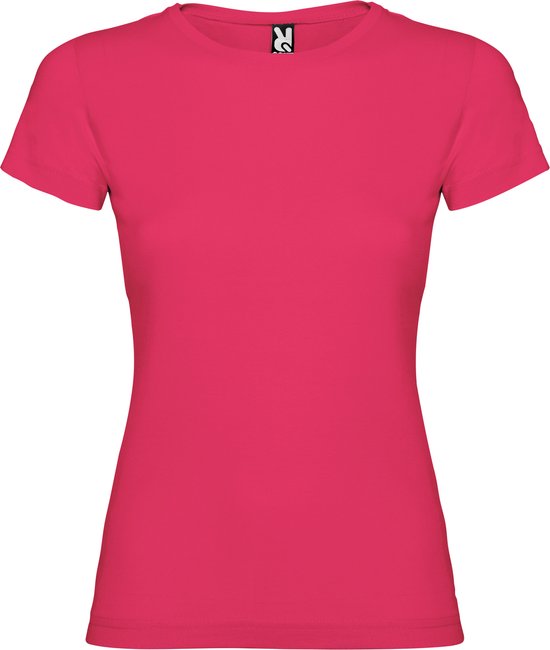 T-shirt 'Jamaica' dames met korte mouwen Roze - 5/6