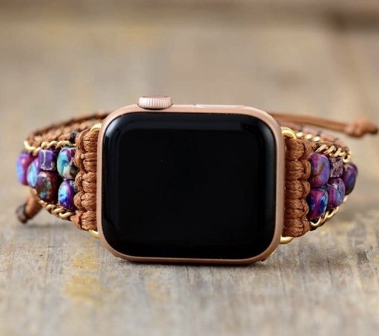 Apple watch bandje - bohemian - wikkelarmbandje - ibiza stijl - boho - alle generaties