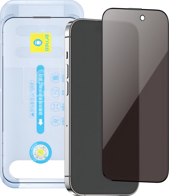 Blueo Mr. Gorilla Privacy Screenprotector Compatibel met iPhone 14 Pro