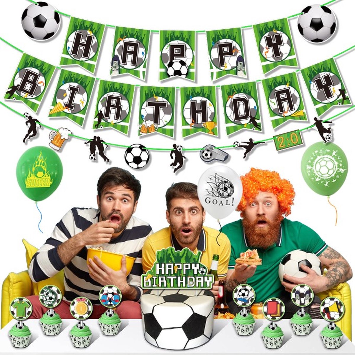 Voetbal nummer 7 kaars, sprankelende pailletten groen wit verjaardagstaart topper decoraties voor voetbal thema activiteiten, bruiloft, verjaardag benodigdheden Voetbal nummer 7 kaars, sprankelende pailletten groen wit verjaardagstaart topper decoraties voor voetbal thema activiteiten, bruiloft, verjaardag benodigdheden