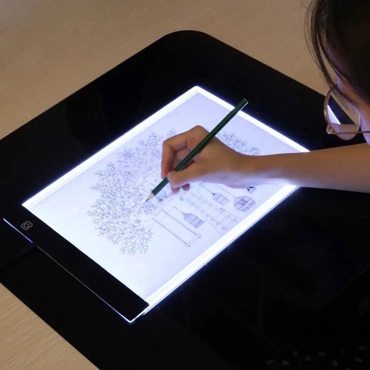 Tablette Lumineuse - A4 LED Pad Pour Dessiner - Table à Dessin