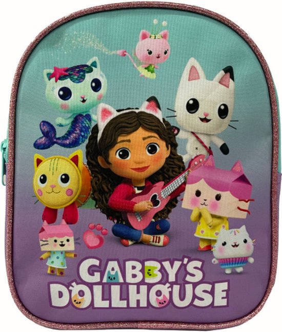 Gabby's Dollhouse rugzak (klein, let op maat)