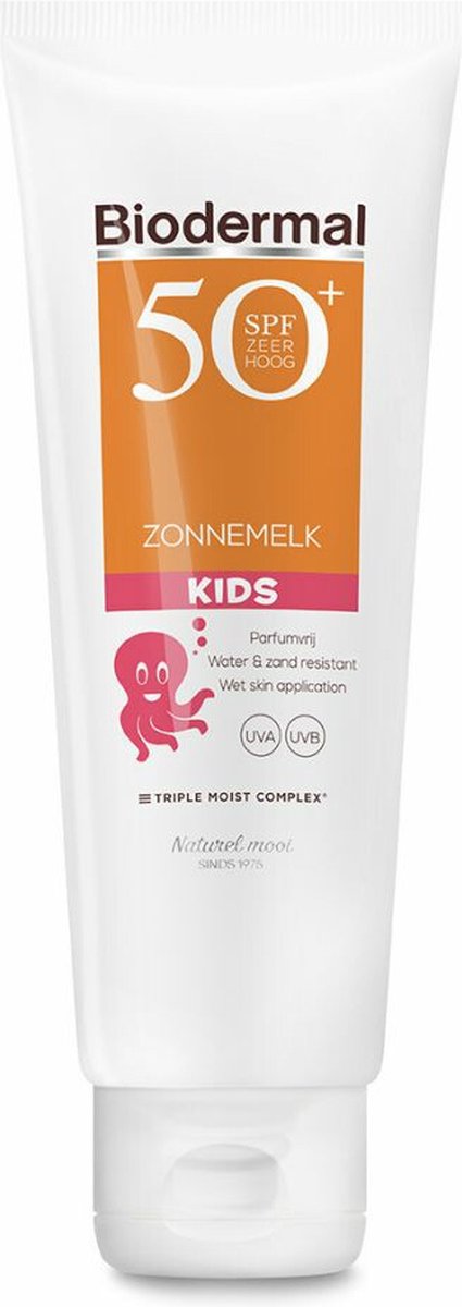 Goedkoopste 2x Biodermal Zonnemelk Kids SPF 50 125 ml