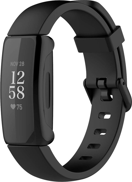 Coque en TPU Strap-it Fitbit Inspire 3 - noir - housse - housse de protection - protecteur - protection