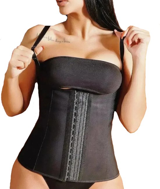 Latex taille formateur corps Shaper Corset gilet Shapewear femmes