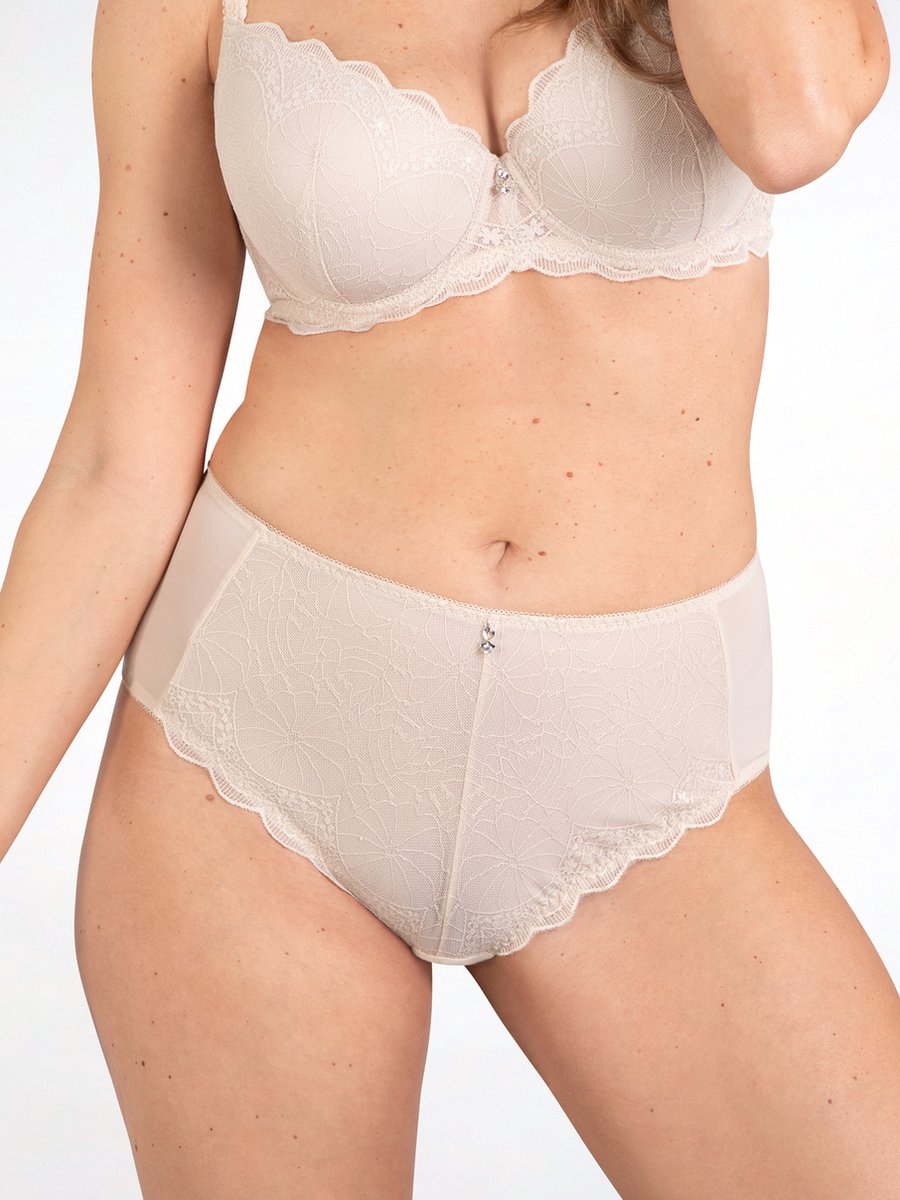 Naturana - Slip met kant - 4112 - Beige - 40