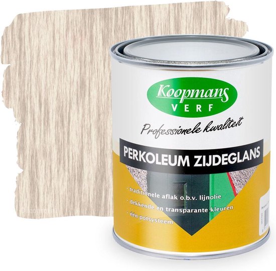 Aanvrager fabriek fabriek Koopmans Perkoleum Beits Kleurloos Blank UV Transparant Zijdeglans 2,5  liter | bol.com