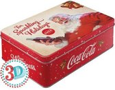 Coca Cola kerst bewaardoos 3d | Nostalgic Art