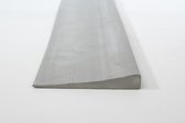 Rubber drempelhulp 1,2 x 11 x 100 cm met lijmlaag (grijs)