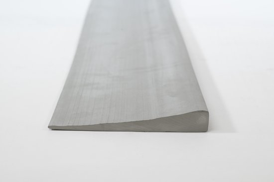 Rubber drempelhulp 1,2 x 11 x 100 cm met lijmlaag (grijs) - Roege international