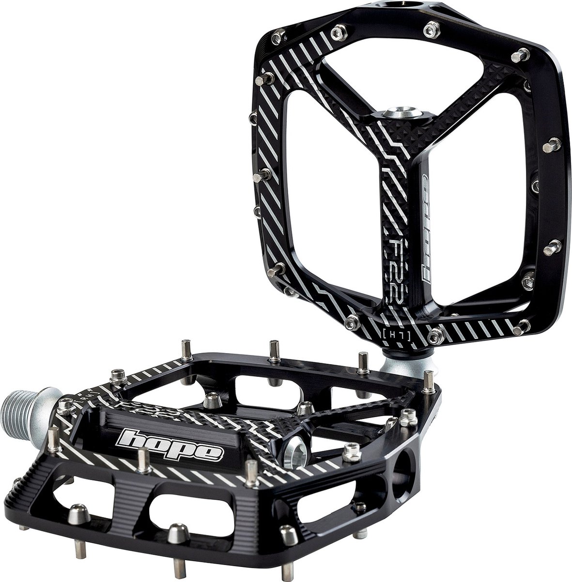 Hope F22 Pedalen Zilver