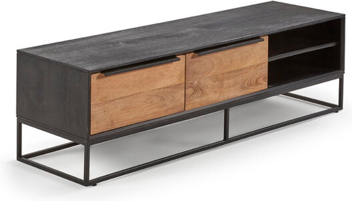 TV-Meubel Lyon Blanc Mangohout | 150 cm breed