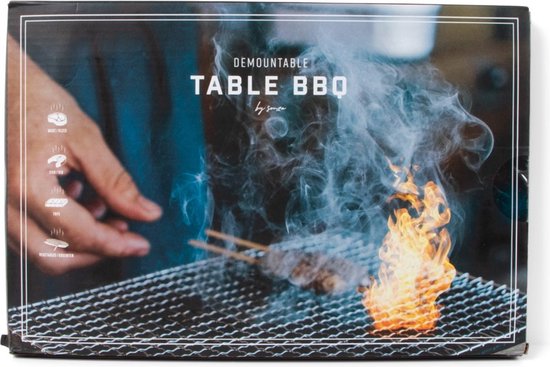 SENZA Tafel BBQ - RVS Barbecue - Zilver van SENZA — afbeelding 5