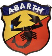 Abarth Emaille Bord - 36 x 40 cm