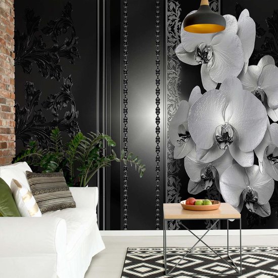 Papier peint Fleurs Floral | XXXL - 416 cm x 254 cm | Polaire 130g / m2