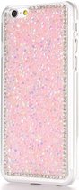 Roze strass iPhone 6 hard case