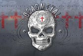 Fotobehang Alchemy Skull Death Metal | XXL - 312cm x 219cm | 130g/m2 Vlies
