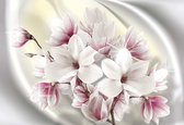 Fotobehang Magnolia Flowers | XL - 208cm x 146cm | 130g/m2 Vlies
