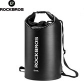 Rockbros Dry Bag - Zwemtas Vakantie - Waterdichte sporttas - 10 liter - Zwart