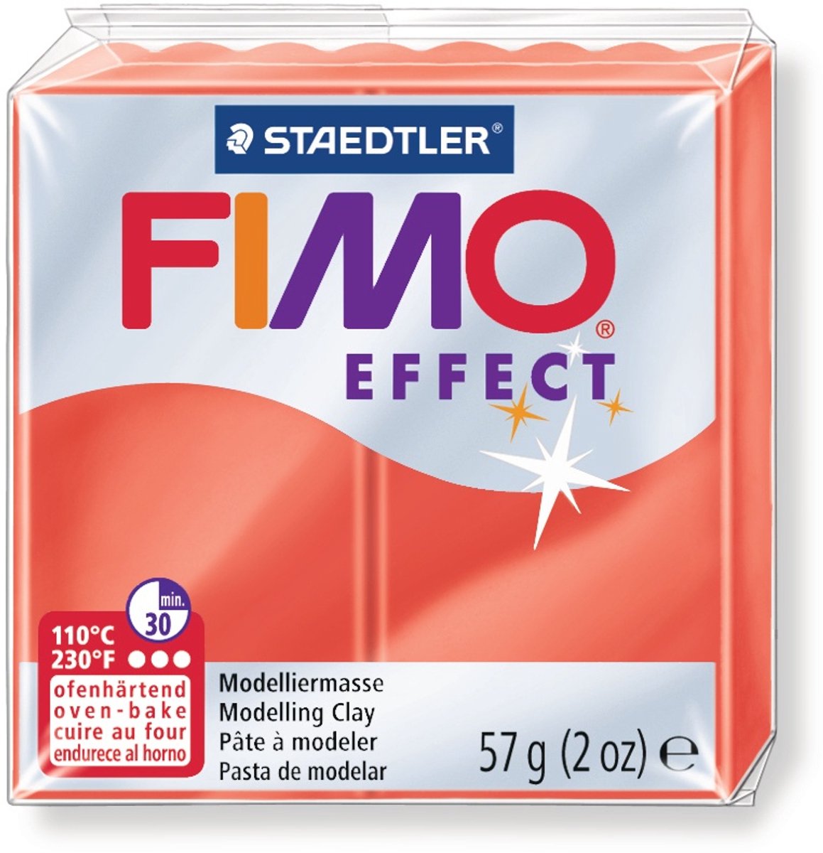 Speelgoed | Creatief / Artwork / Diy - Fimo Effect Boetseerklei 57 G Transparant