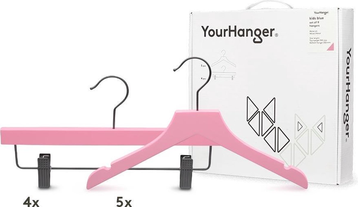 YourHanger Kids hanger box roze