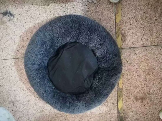 Lit pour chien Dailyibed - beignet - coussin pour chien - lit pour chien - S - 40x40x16 cm - Anthracite