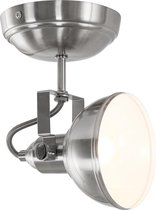 Trio Lighting Tommy 1 - Plafond spot - 1 lichts - L 120 mm - staal