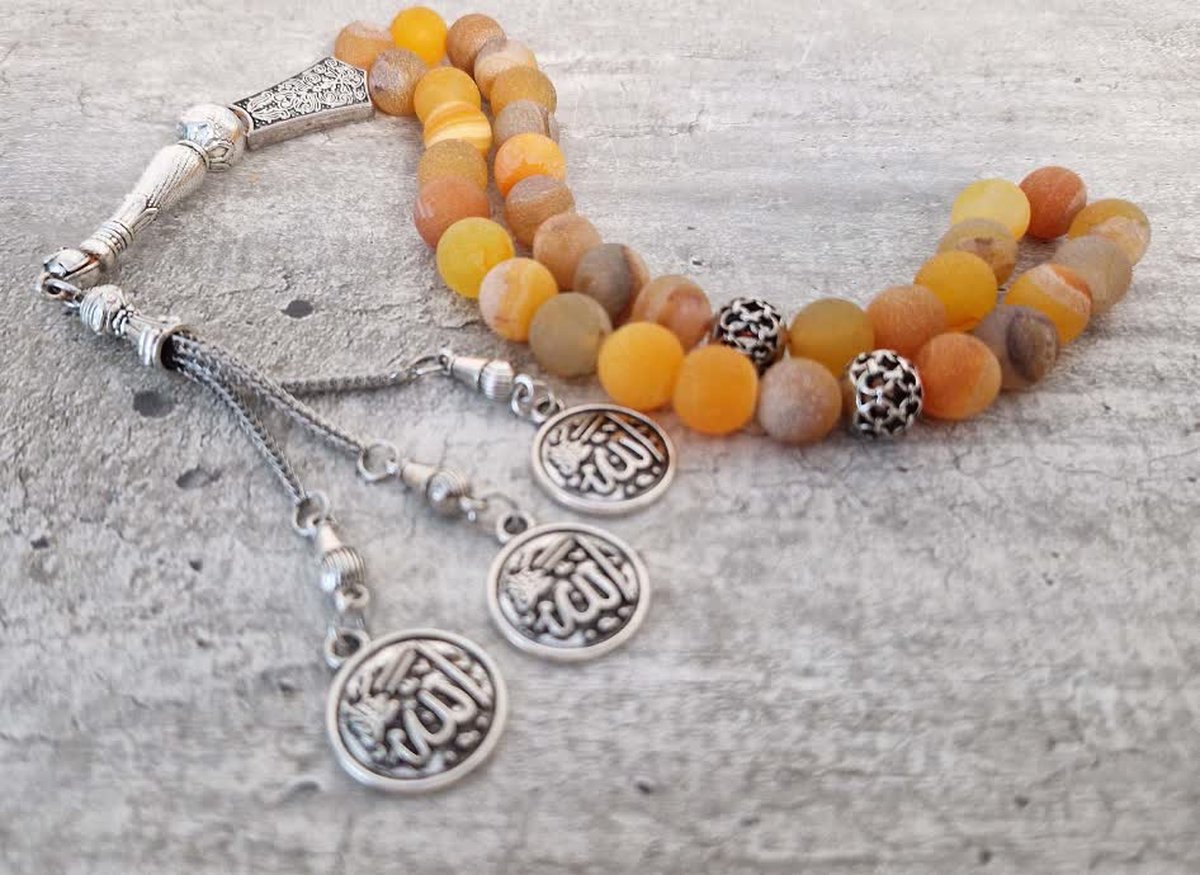 Danlai Hout Tasbih Gebed Kralen 33/99 Moslim Rozenkrans Kralen Islamitische Handheld Gebed Kralen Moslim Rozenkrans Kralen Armband met Kwastje