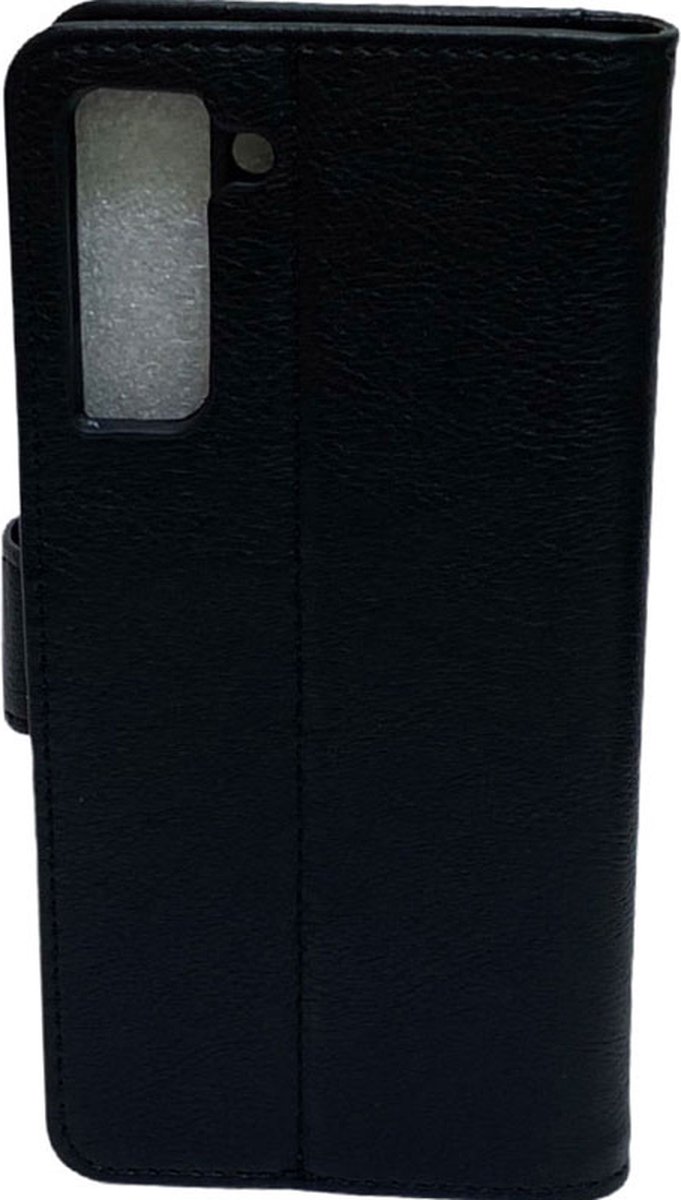 Geschikt voor Galaxy S23 Plus Bookcase Telefoon hoesje Stevige Portemonnee Wallet Case – Pasjeshouder - Kunstleer – Zwart