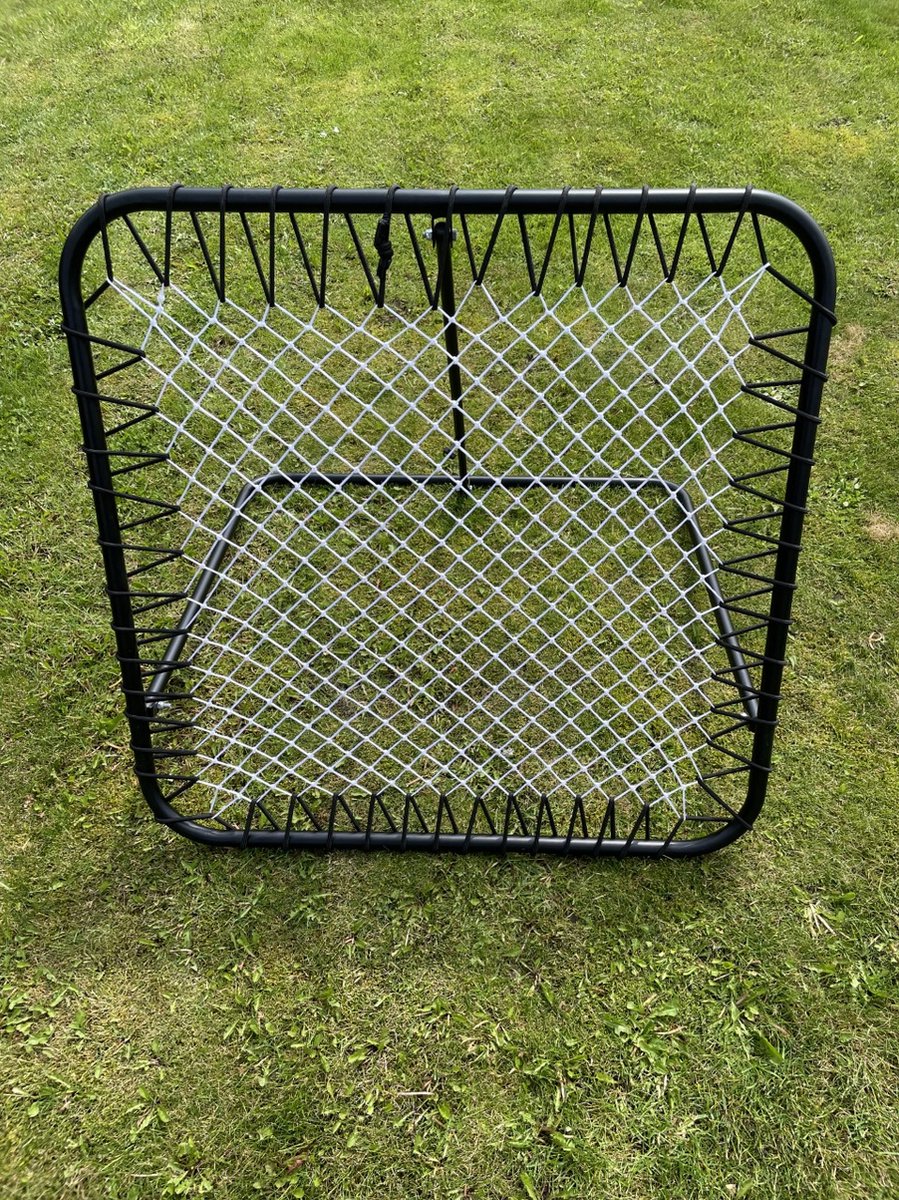 Rebounder flexi Horizontaal en Verticaal verstelbaar 100cmx100cm
