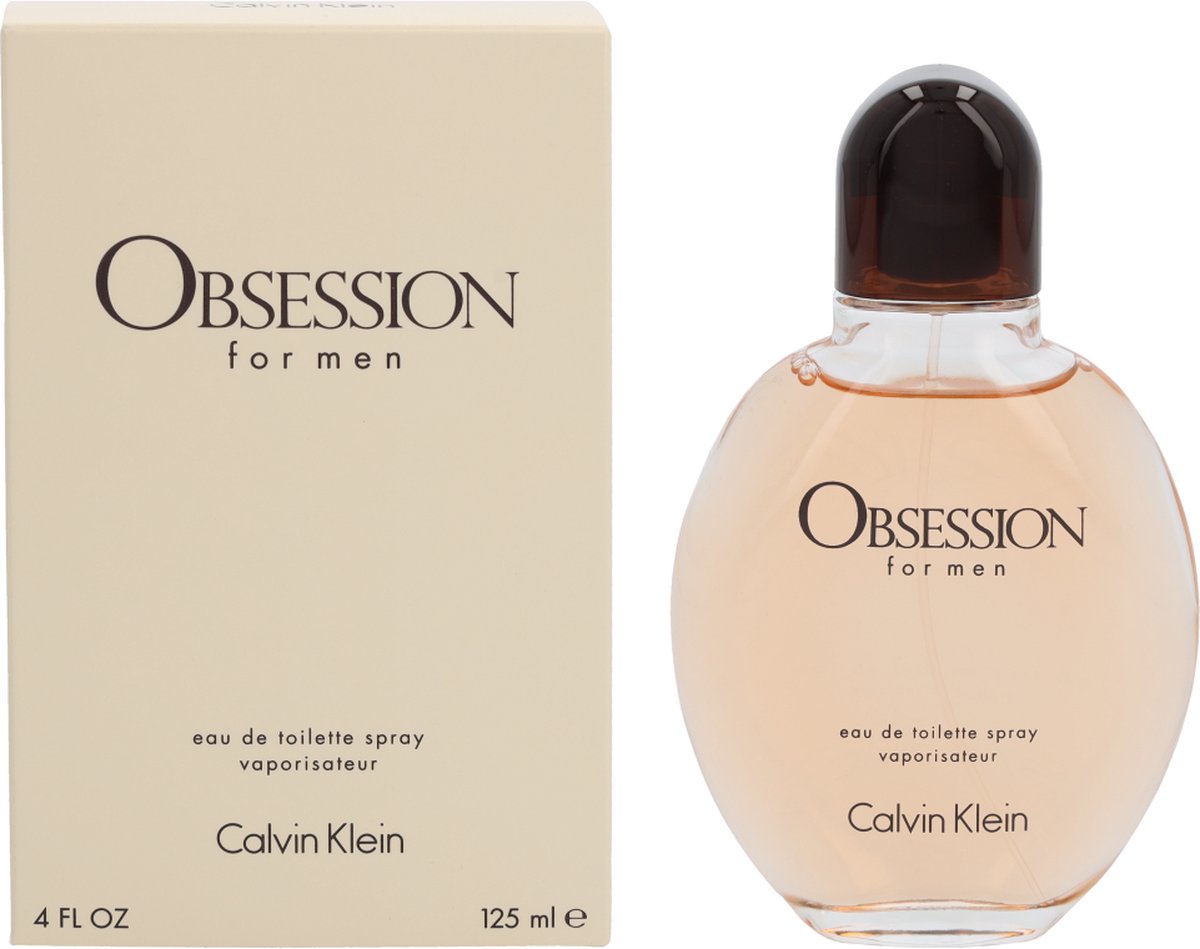 Calvin Klein Obsession 125 ml Eau de Toilette - Herenparfum