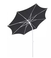 Borek - Parasol bâton Etoile dia. 200 cm taupe
