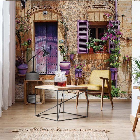 Peinture murale Old Stone House | V4 - 254 cm x 184 cm | Polaire 130gr / m2