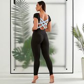Samarali Laguna Zwart Gym Suit - Functionele en Modieuze Sportkleding