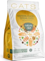 Natura Diet Dry Food for Sterilized Cats Chicken  | 3